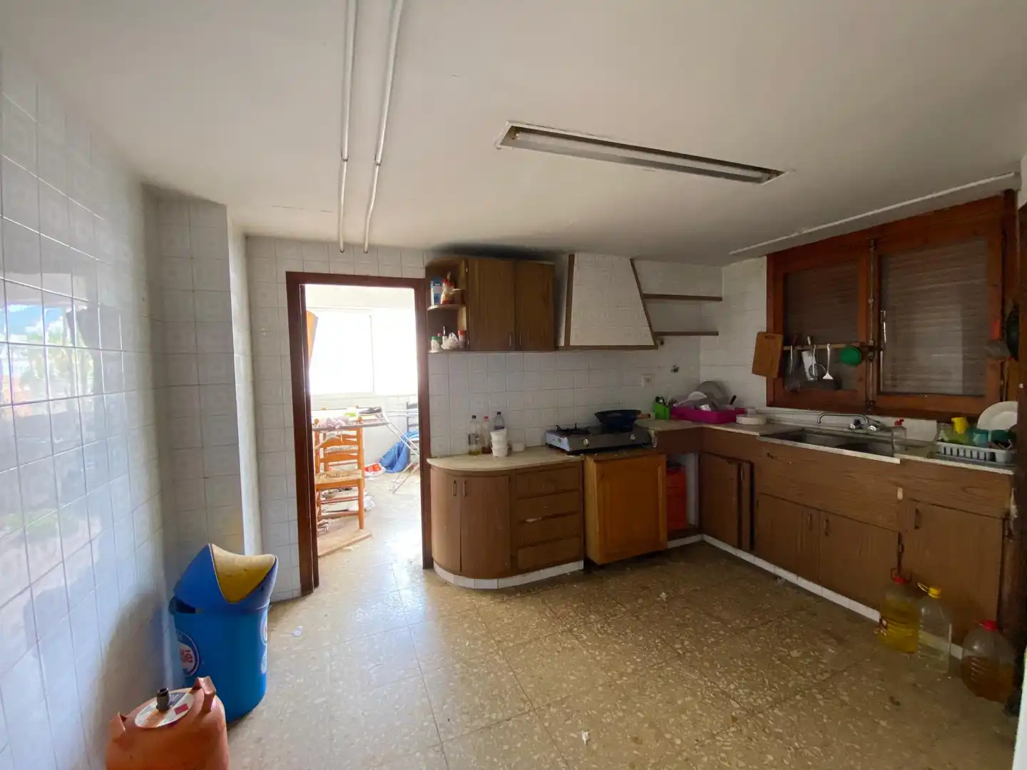 Kitchen of Flat for sale in Oliva  with Balcony