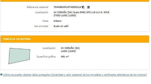 Foto 3 de Residencial en venda a Avenida Cl. Unidad de Actuacion N-19, N.3.1b, P., 3.1b, A Milagrosa, Lugo Capital