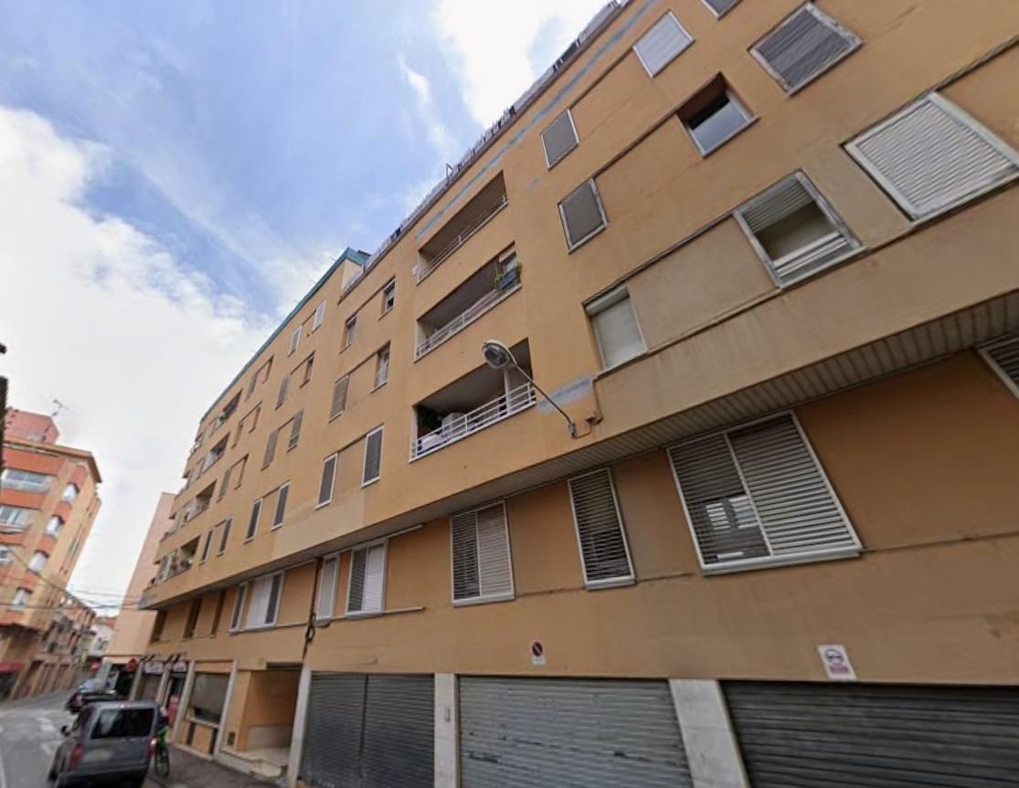 Exterior view of Flat for sale in Girona Capital  with Balcony