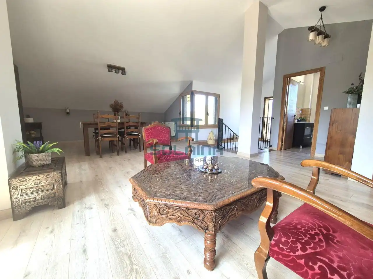 Dining room of Houses for sale in O Pereiro de Aguiar   with Heating, Private garden and Swimming Pool