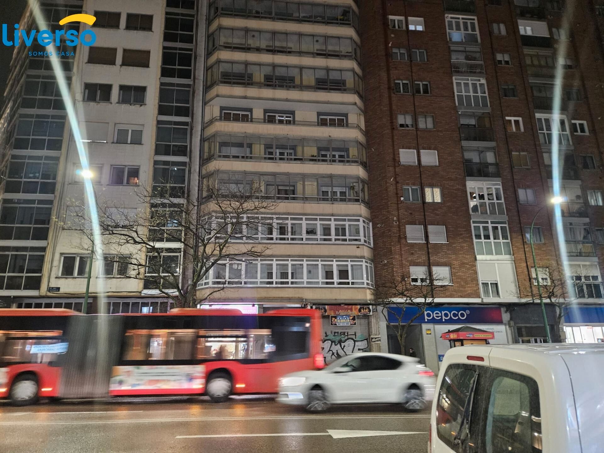 Exterior view of Flat for sale in Burgos Capital  with Heating, Parquet flooring and Terrace