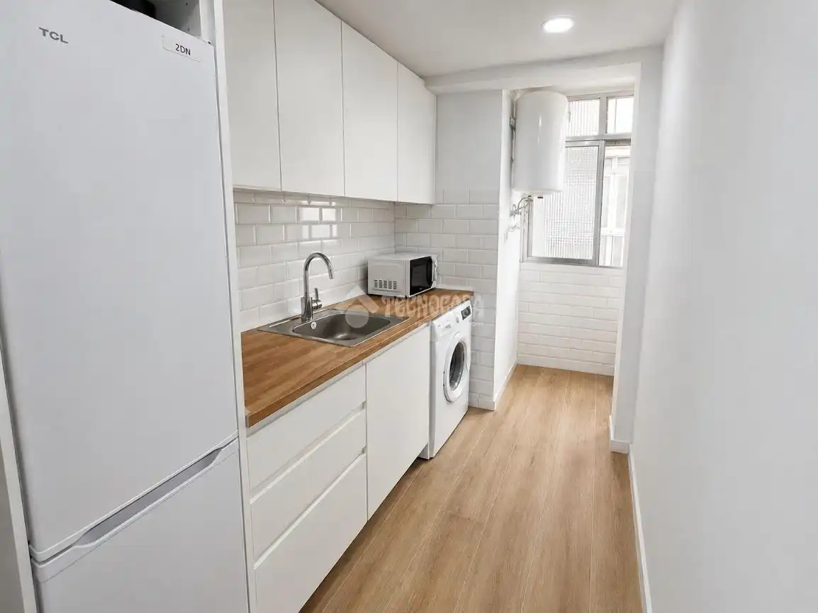 Cocina de Piso de alquiler en Alcorcón con Parquet