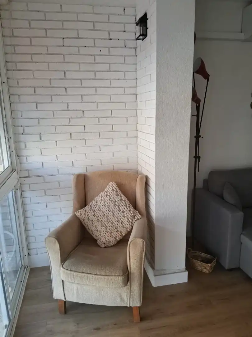 Wohnzimmer von Wohnung zur Miete in Alicante / Alacant mit Klimaanlage, Heizung und Terrasse