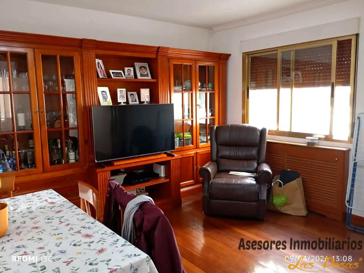 Sala d'estar de Pis en venda en Madrid amb Aire condicionat, Calefacció i Parquet