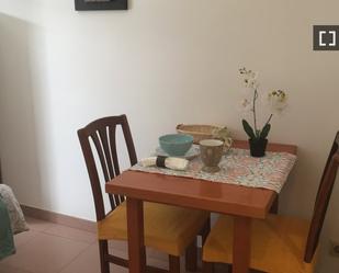 Dining room of Flat to rent in  Madrid Capital  with Air Conditioner and Balcony