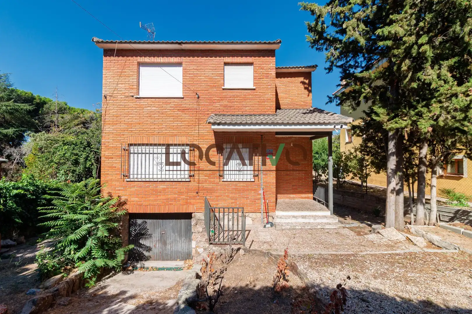 Vista exterior de Casa o chalet en venta en Robledo de Chavela con Calefacción, Jardín privado y Terraza