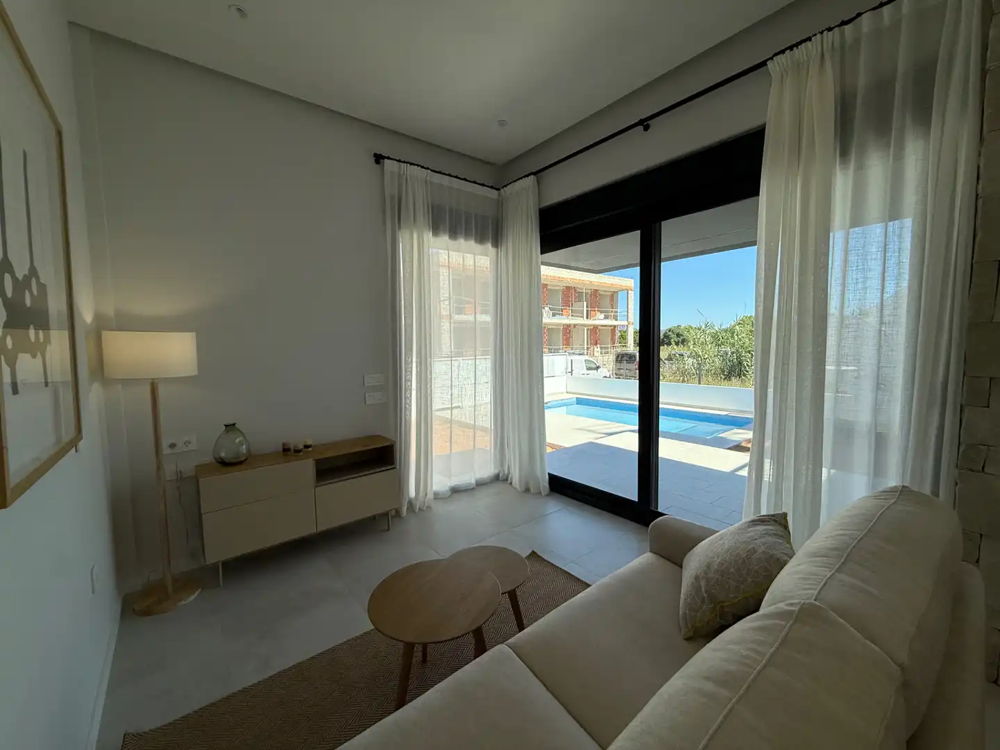 Sala d'estar de Casa o xalet en venda en Dénia amb Aire condicionat, Calefacció i Jardí privat