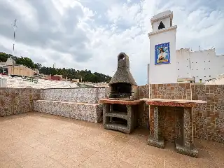 Terrassa de Casa adosada en venda en Centro