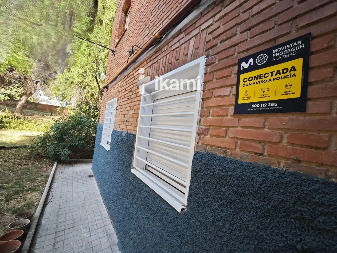 Vista exterior de Piso en venta en Madrid con Calefacción, Jardín privado y Amueblado