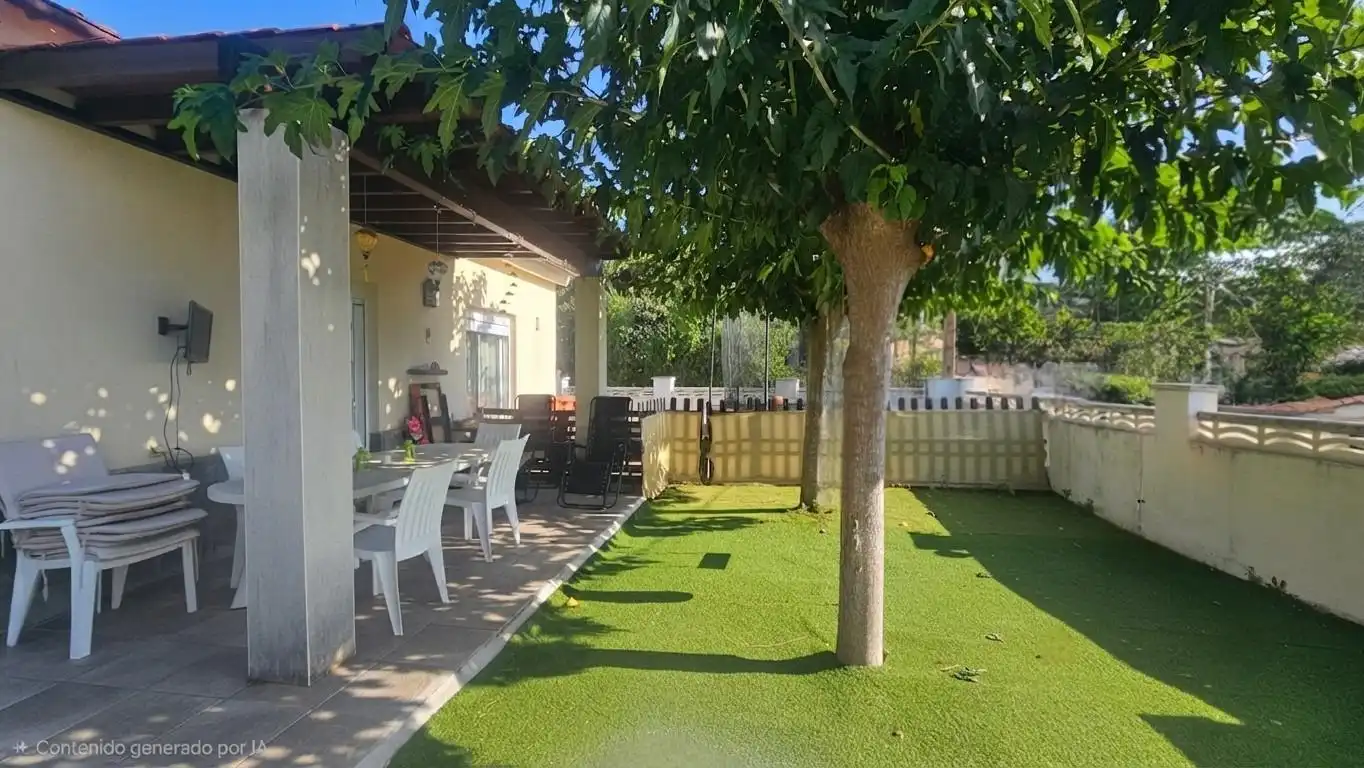Terraza de Casa o chalet en venta en Piera con Aire acondicionado, Calefacción y Jardín privado