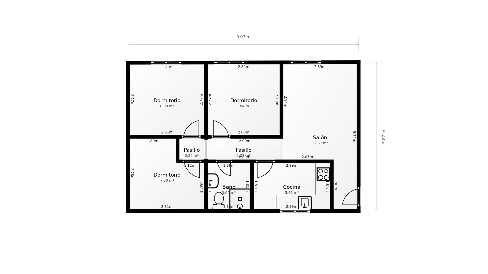 Flat to rent in Málaga Capital  with Pets allowed