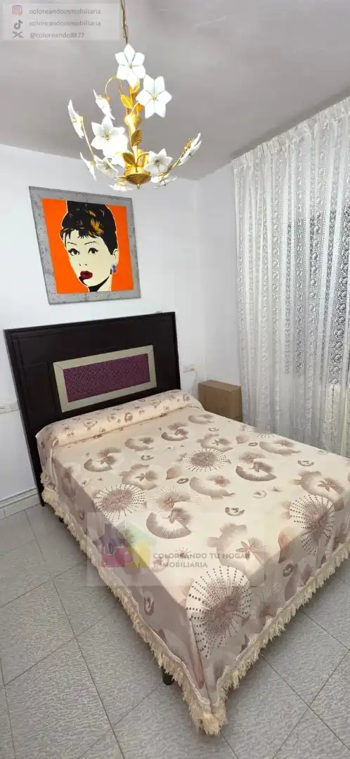Dormitori de Pis de lloguer en Villadangos del Páramo amb Calefacció, Parquet i Moblat