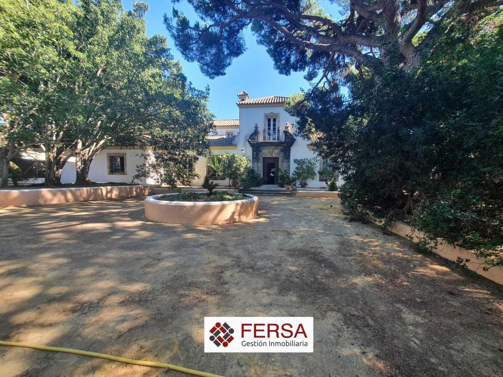 Exterior view of House or chalet for sale in El Puerto de Santa María  with Heating, Private garden and Terrace