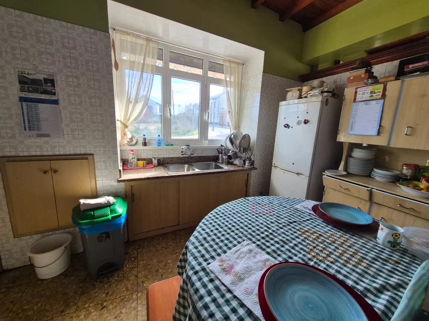 Cocina de Casa o chalet en venta en Moeche con Jardín privado, Trastero y Amueblado