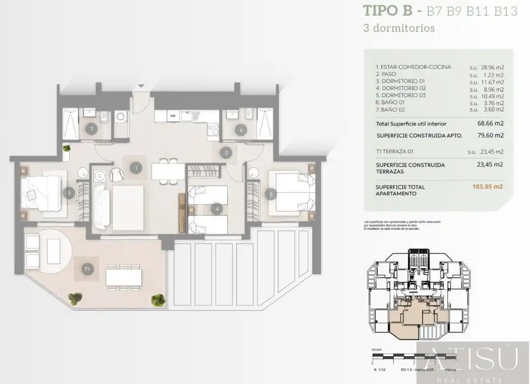 Apartamento con piscina en venta en Marisol Park - Ortembach - Los Almendros, imagen 18
