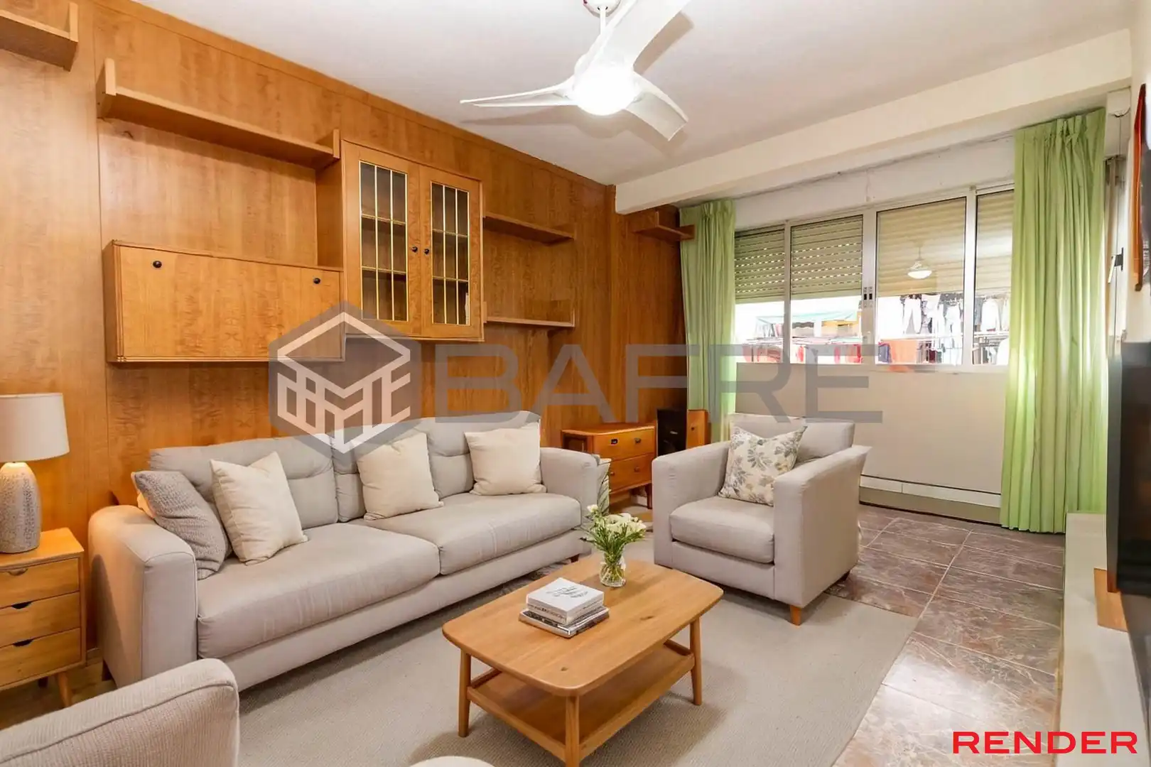 Sala d'estar de Pis en venda en Getafe amb Calefacció i Parquet