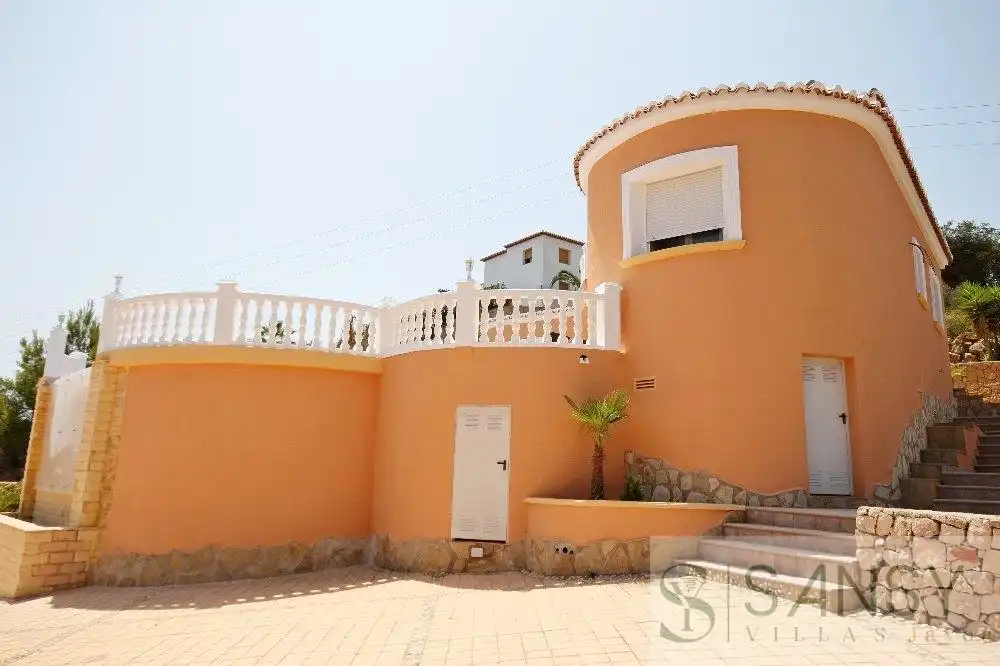 Exterior view of Houses for sale in Jávea / Xàbia  with Air Conditioner, Heating and Terrace