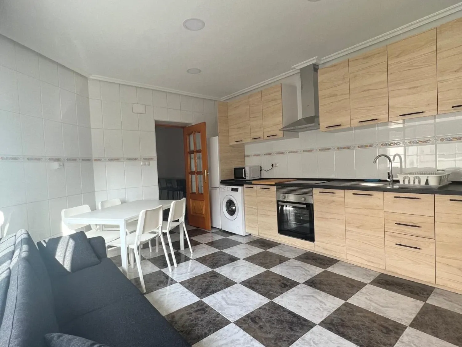Kitchen of Flat to rent in  Murcia Capital  with Air Conditioner, Terrace and Furnished