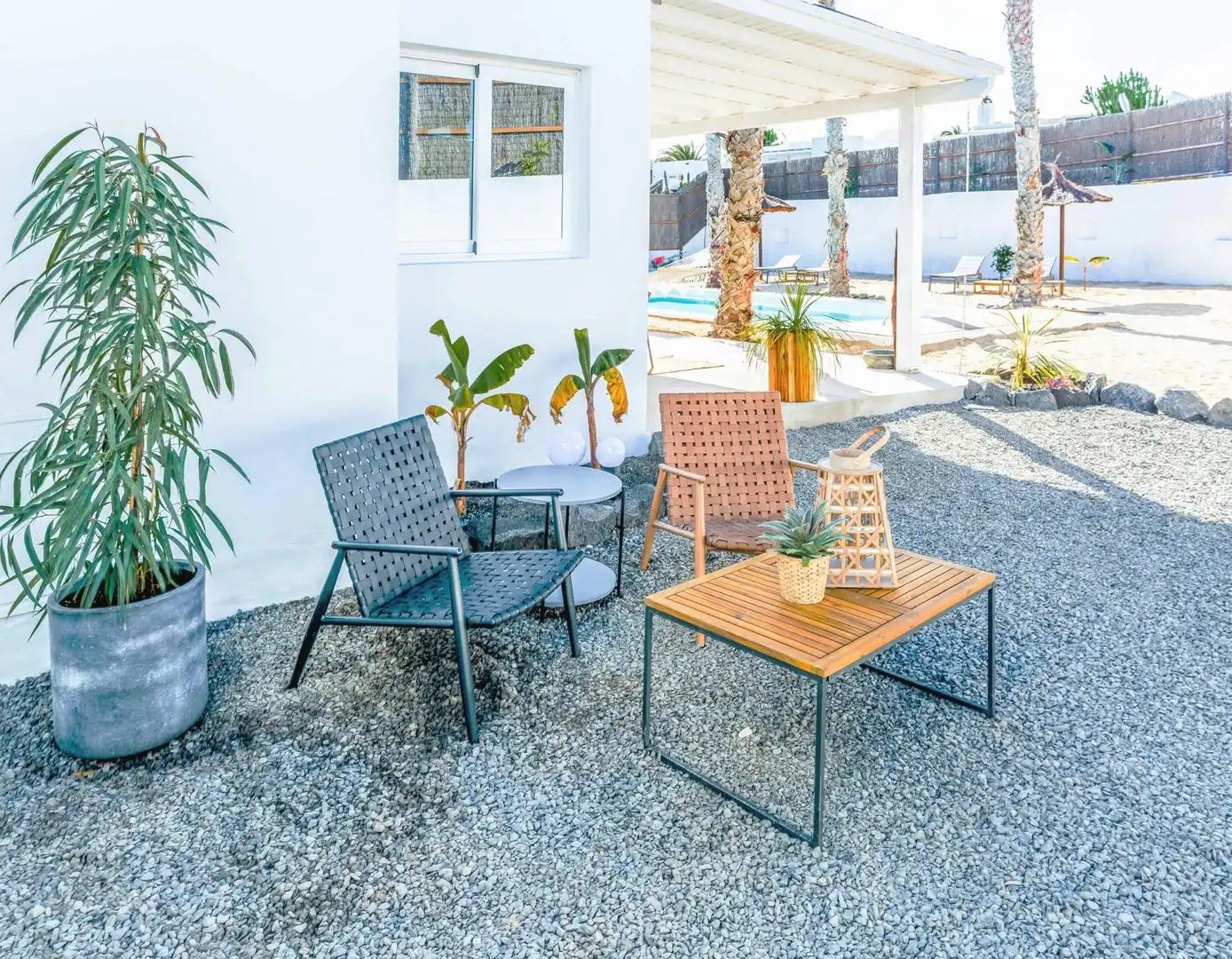 Terrassa de Casa o xalet en venda en Haría amb Jardí privat, Terrassa i Traster