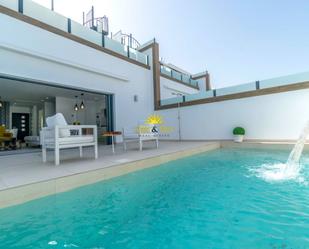 Piscina de Casa o xalet de lloguer en Benijófar amb Aire condicionat, Jardí privat i Terrassa