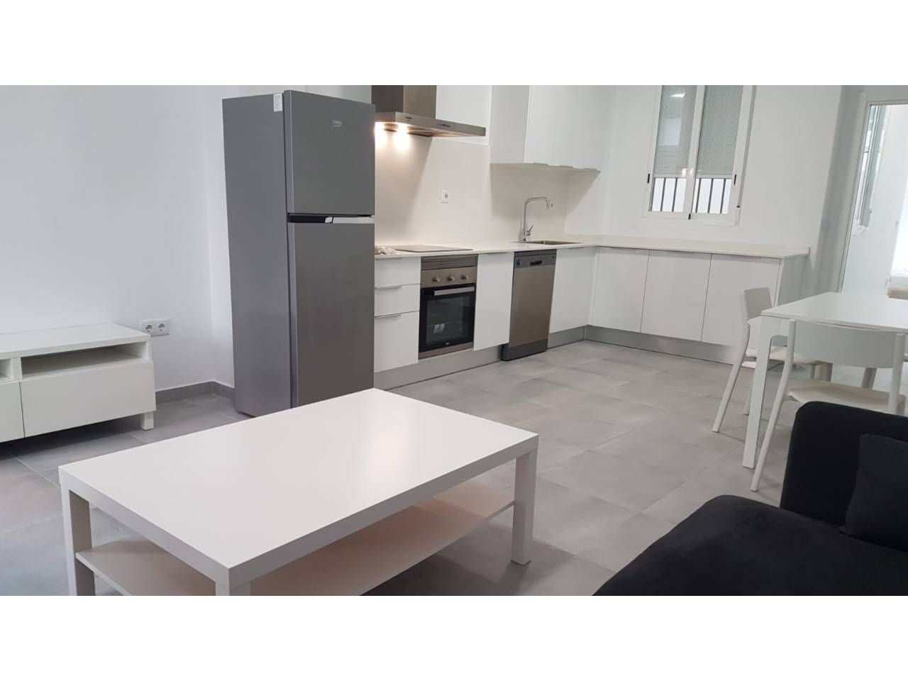 Kitchen of Flat to rent in Alicante / Alacant  with Air Conditioner, Heating and Furnished