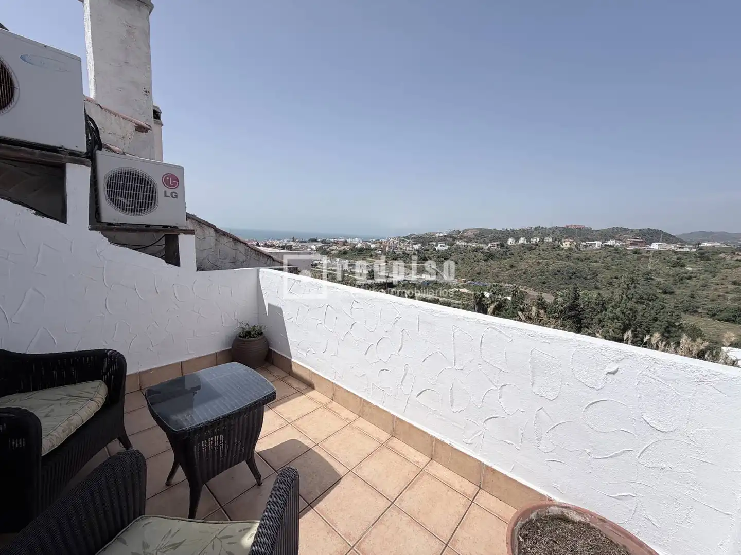 Terraza de Casa o chalet en venta en Rincón de la Victoria con Aire acondicionado, Terraza y Amueblado