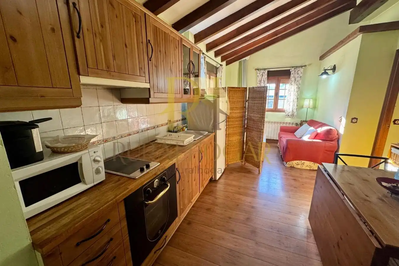 Cocina de Casa o chalet en venta en Peralejos de las Truchas con Calefacción, Jardín privado y Parquet