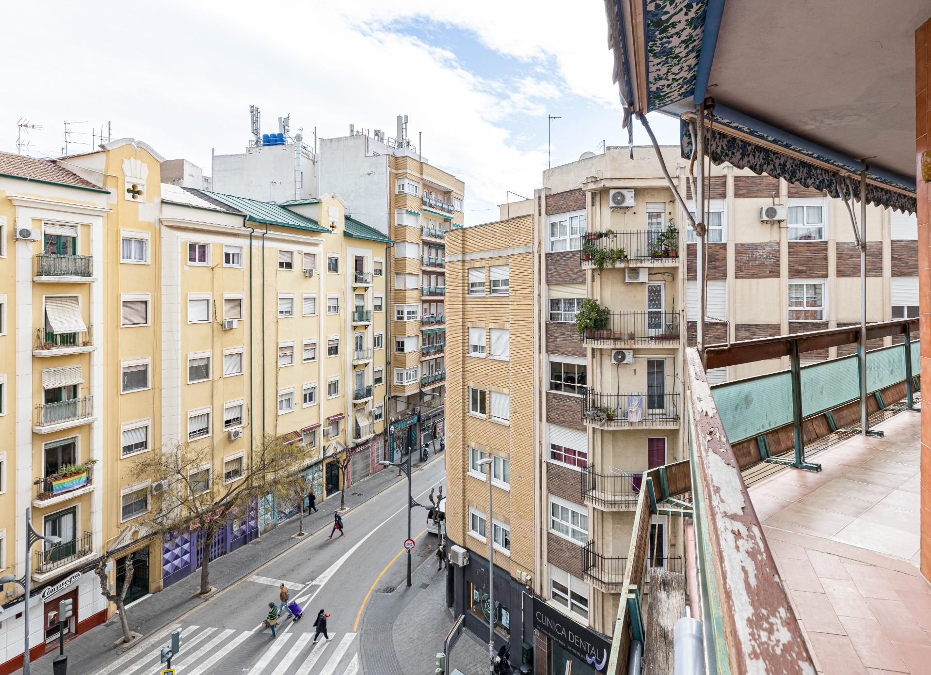 Vista exterior de Pis en venda en  Murcia Capital amb Terrassa