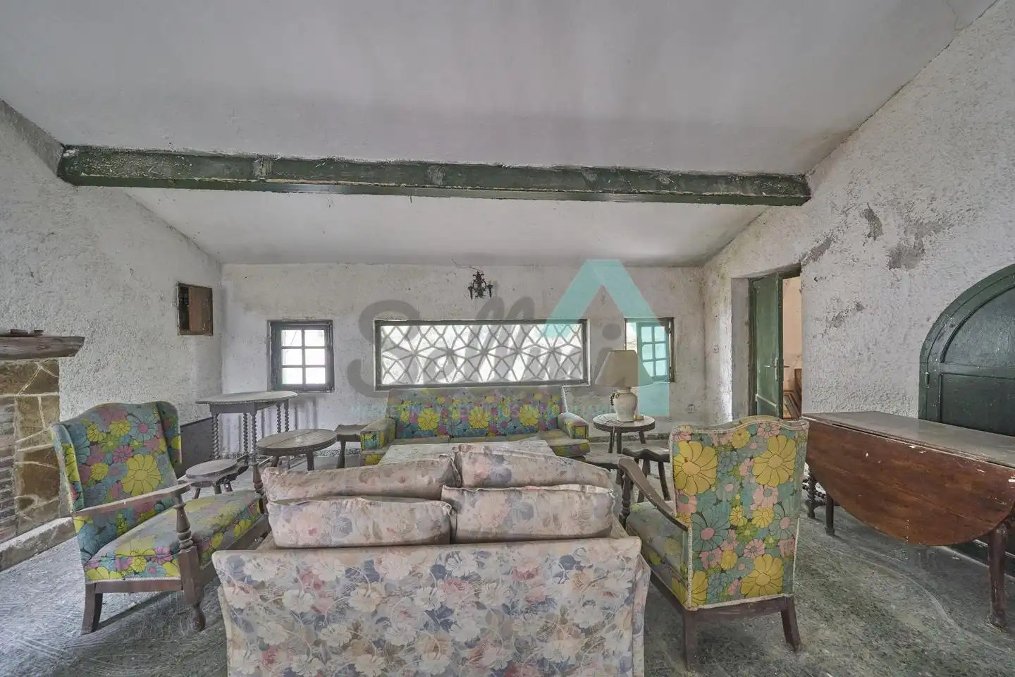 Sala de estar de Casa o chalet en venta en Oviedo  con Jardín privado, Parquet y Terraza