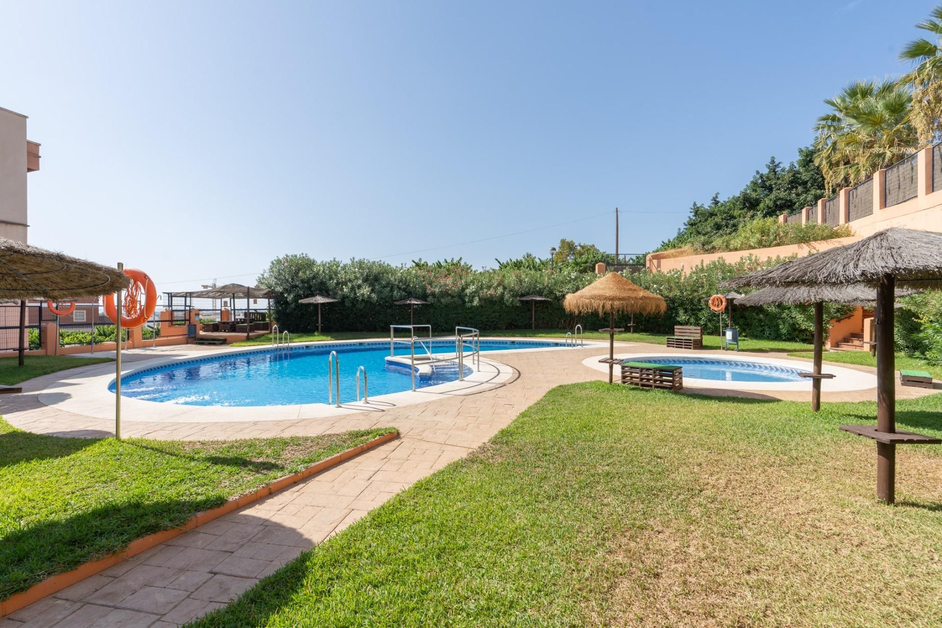 Swimming pool of Flat for sale in Motril  with Air Conditioner and Community pool