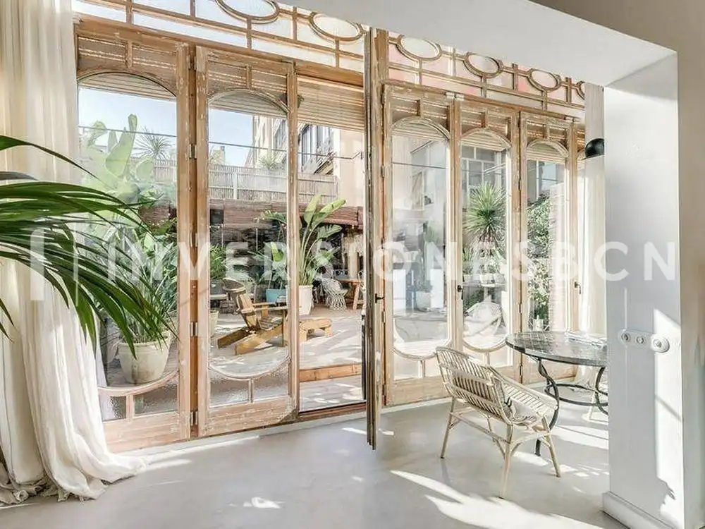 Terraza de Piso de alquiler en Barcelona con Aire acondicionado, Calefacción y Terraza