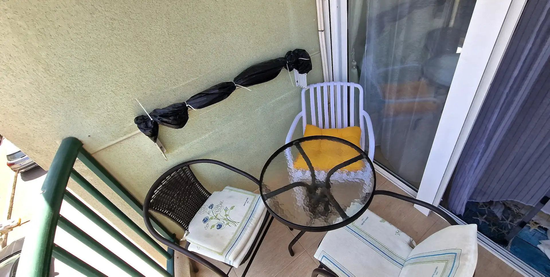 Terrassa de Apartament de lloguer en Guardamar del Segura amb Aire condicionat, Calefacció i Moblat