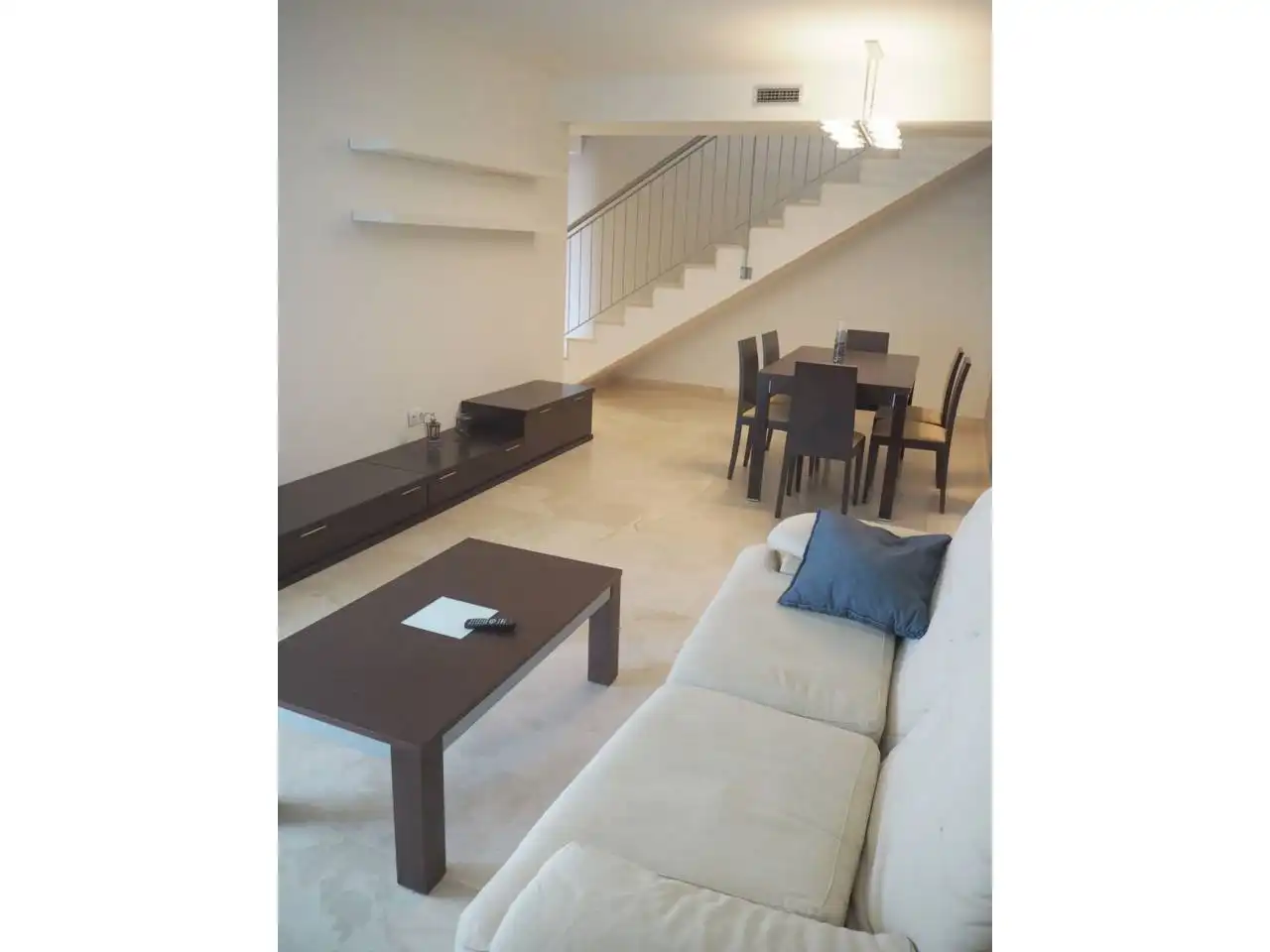 Living room of Flat for sale in Cubelles  with Air Conditioner, Heating and Terrace