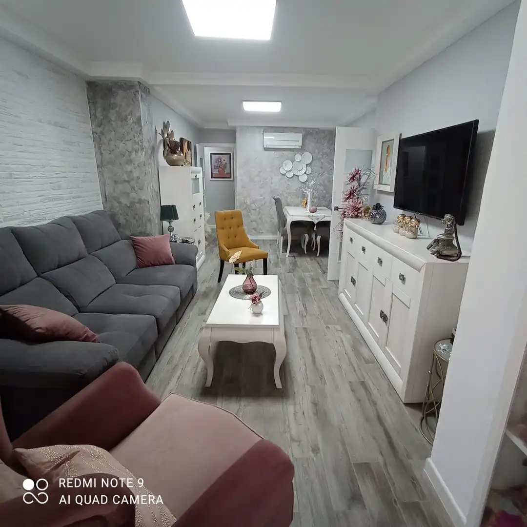 Sala d'estar de Pis en venda en San Fernando amb Aire condicionat, Calefacció i Moblat