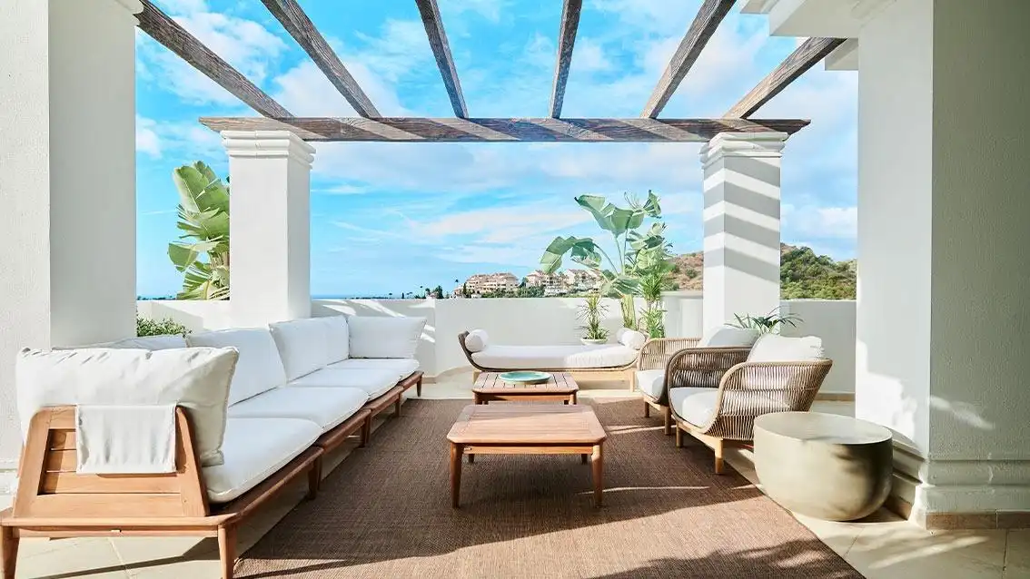 Terrassa de Àtic en venda en Marbella amb Jardí privat, Terrassa i Traster