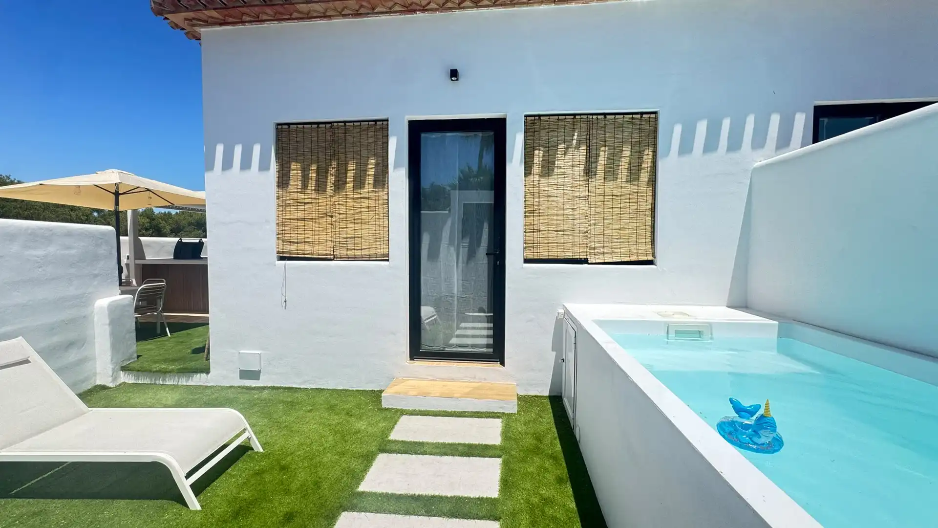 Exterior view of Houses for rent in Jávea / Xàbia  with Air Conditioner, Heating and Private garden