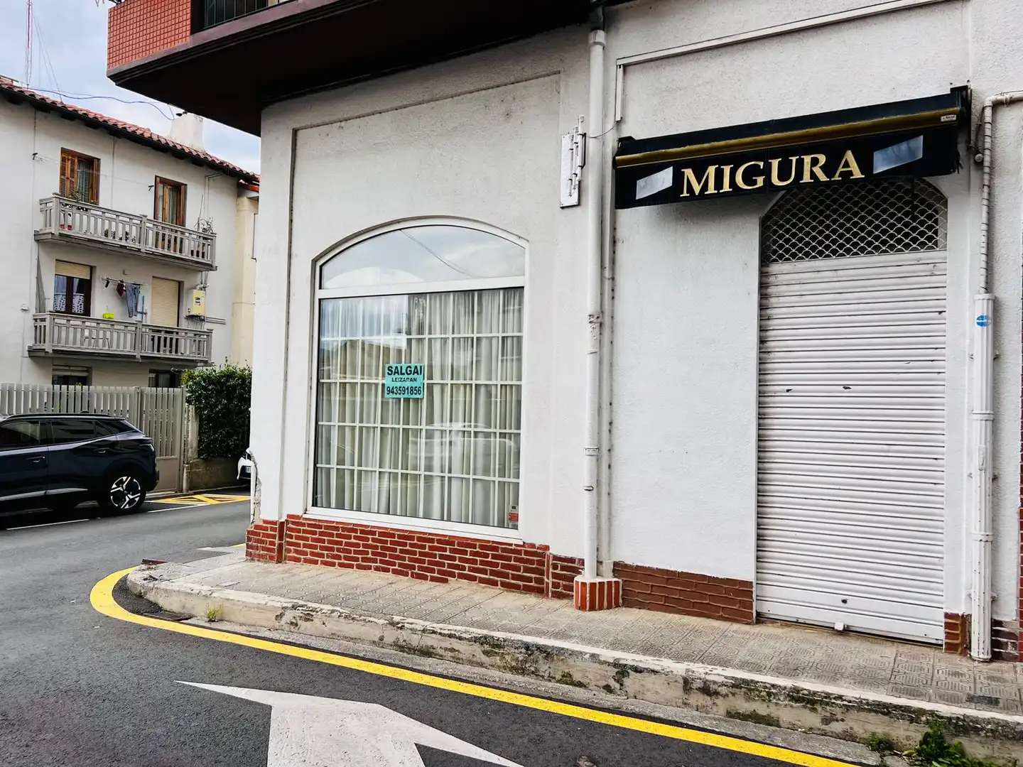 Vista exterior de Local en venta en Andoain