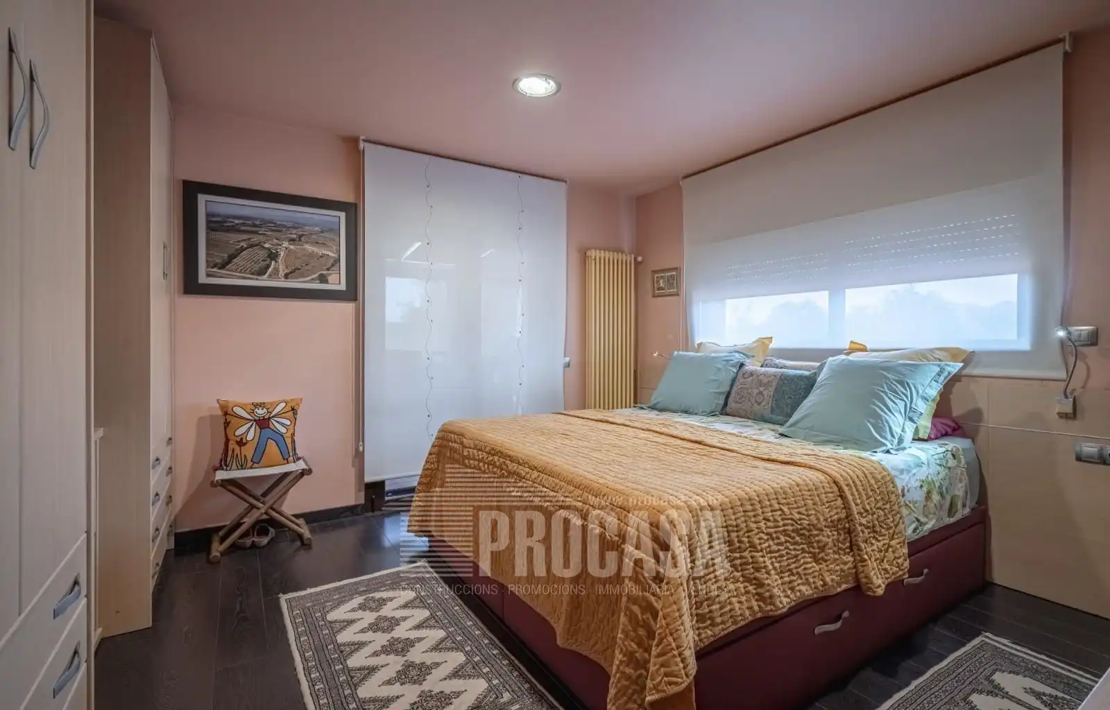 Bedroom of Houses for sale in Masarac i Vilarnadal  with Air Conditioner, Storage room and Swimming Pool