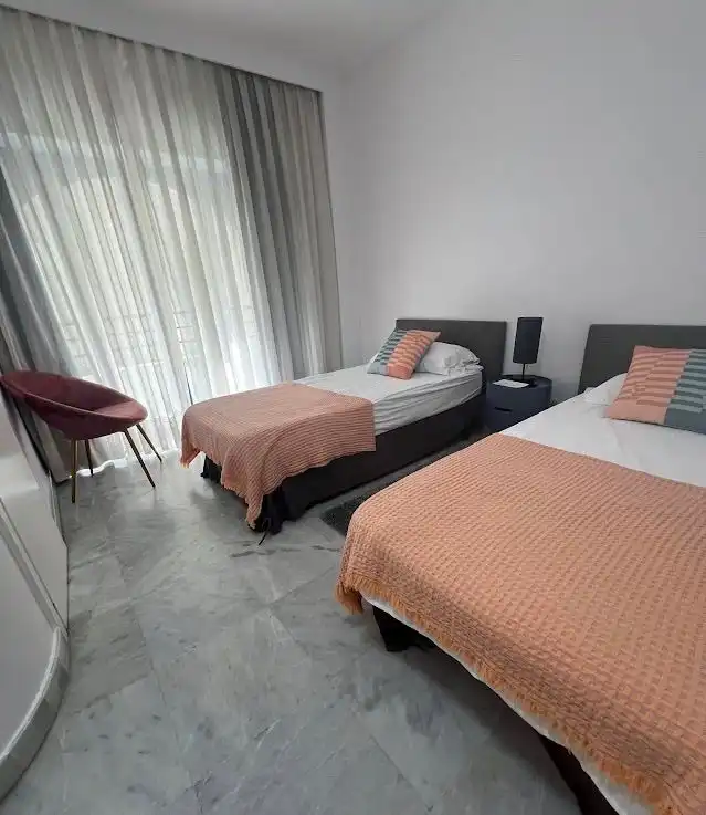 Schlafzimmer von Maisonette zur Miete in Marbella mit Klimaanlage, Heizung und Möbliert