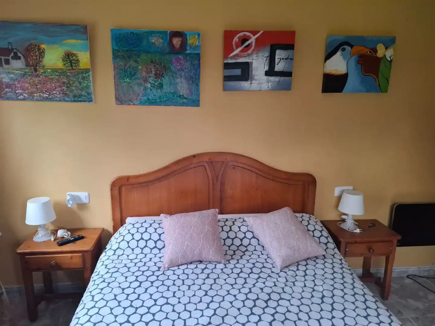 Habitación de Planta baja para compartir en Valdoviño con Calefacción, Jardín privado y Terraza