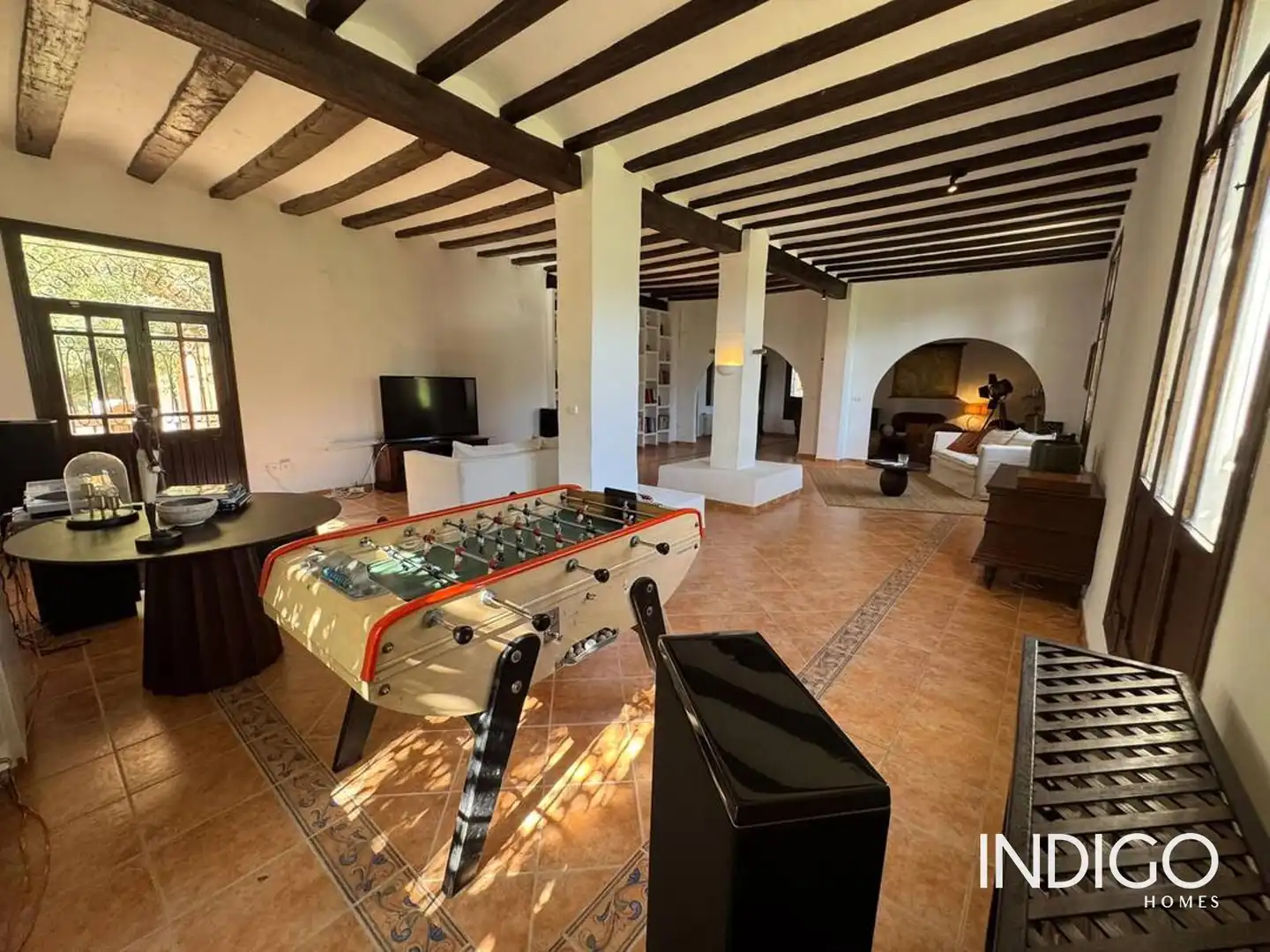 Sala d'estar de Casa o xalet en venda en El Castell de Guadalest, Alicante