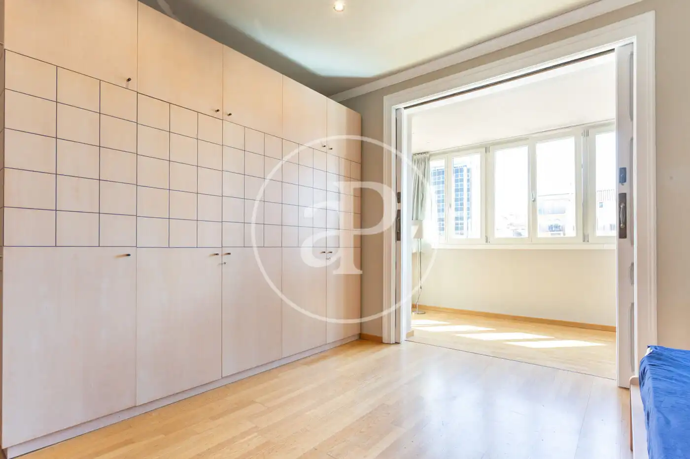 Bedroom of Flat for rent in Barcelona  with Air Conditioner, Heating and Terrace