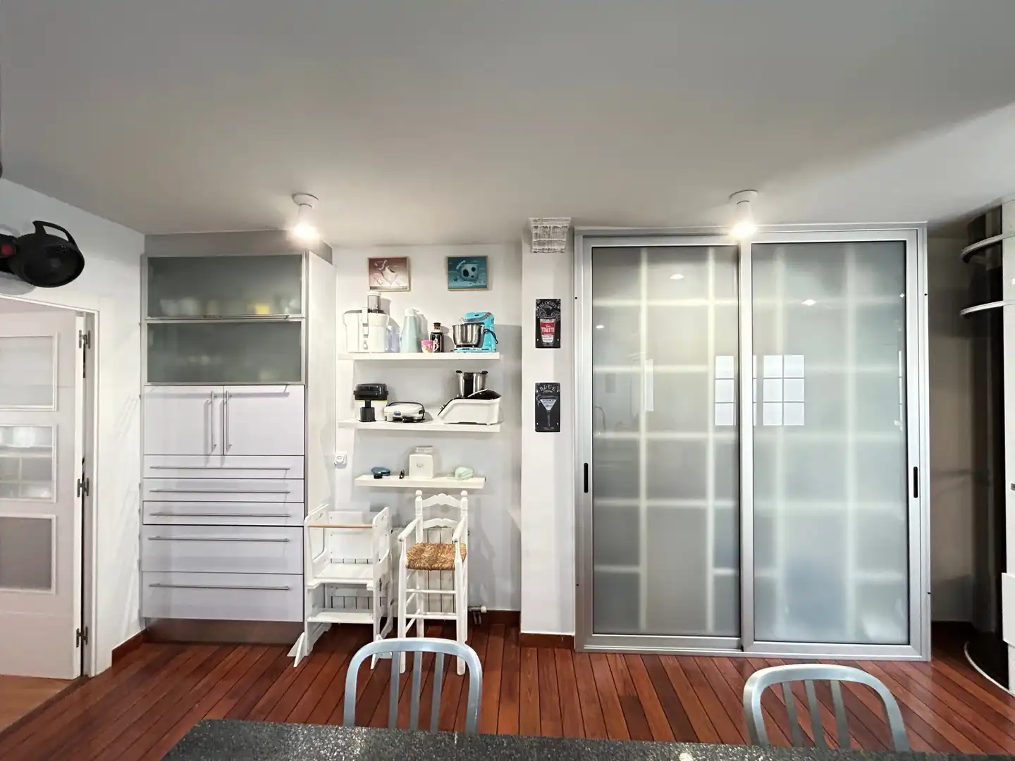 Küche von Maisonette zum Verkauf in Sant Boi de Llobregat mit Klimaanlage, Heizung und Parkett