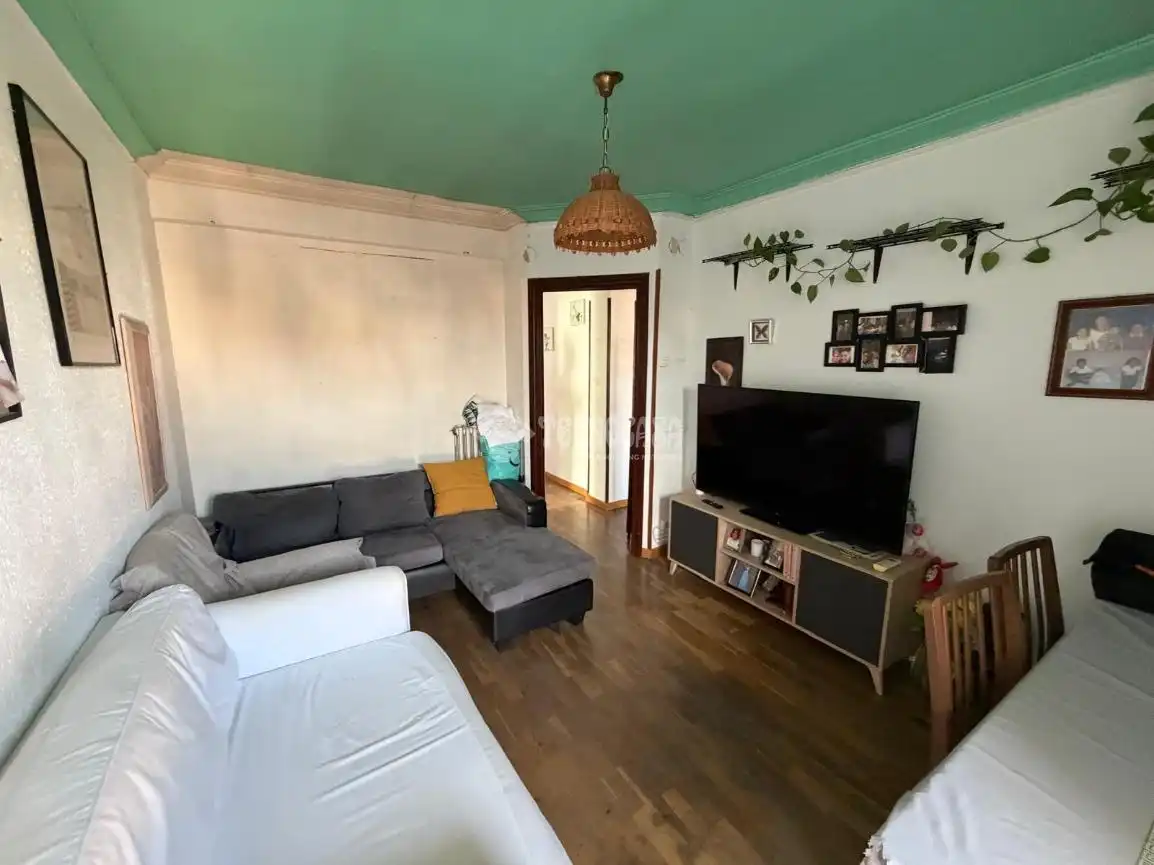 Sala de estar de Piso en venta en Zaragoza con Calefacción, Parquet y Terraza