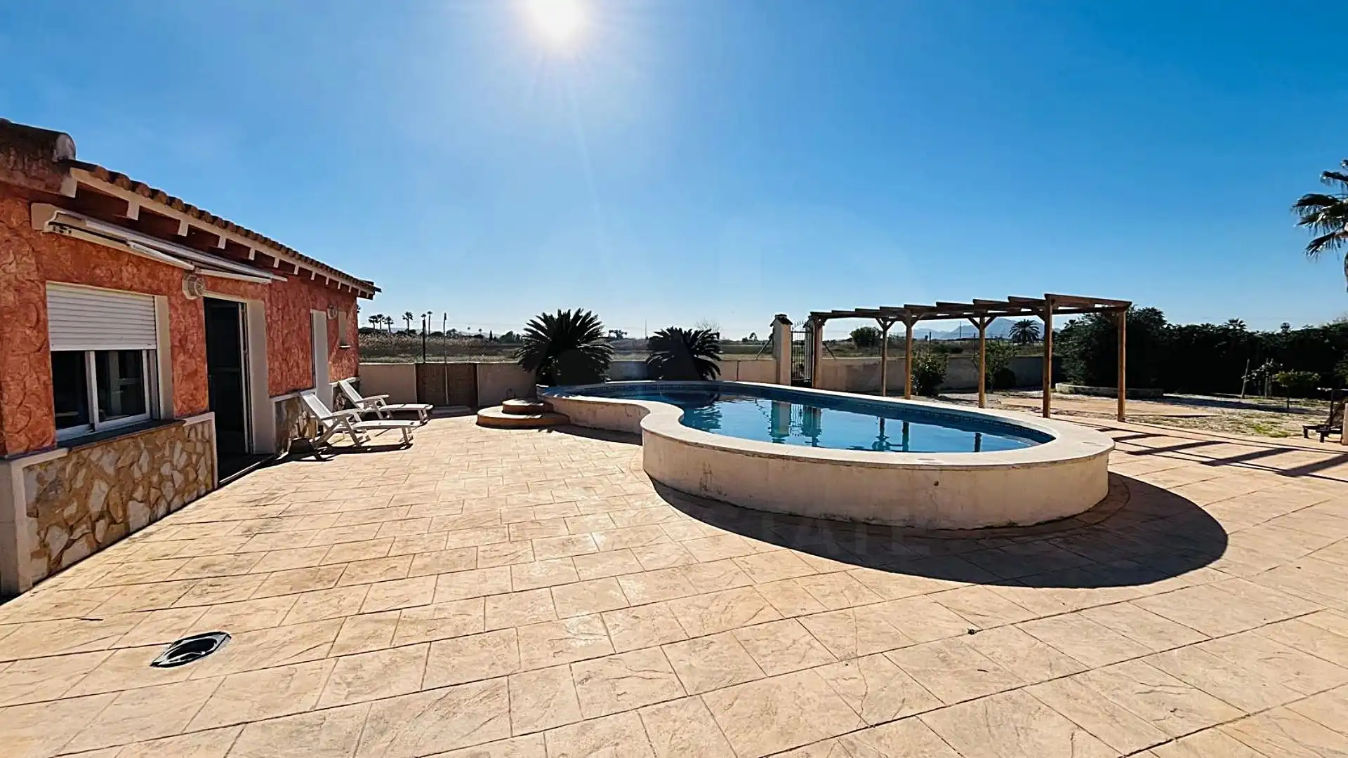 Piscina de Casa o xalet en venda en Dolores amb Aire condicionat, Terrassa i Piscina
