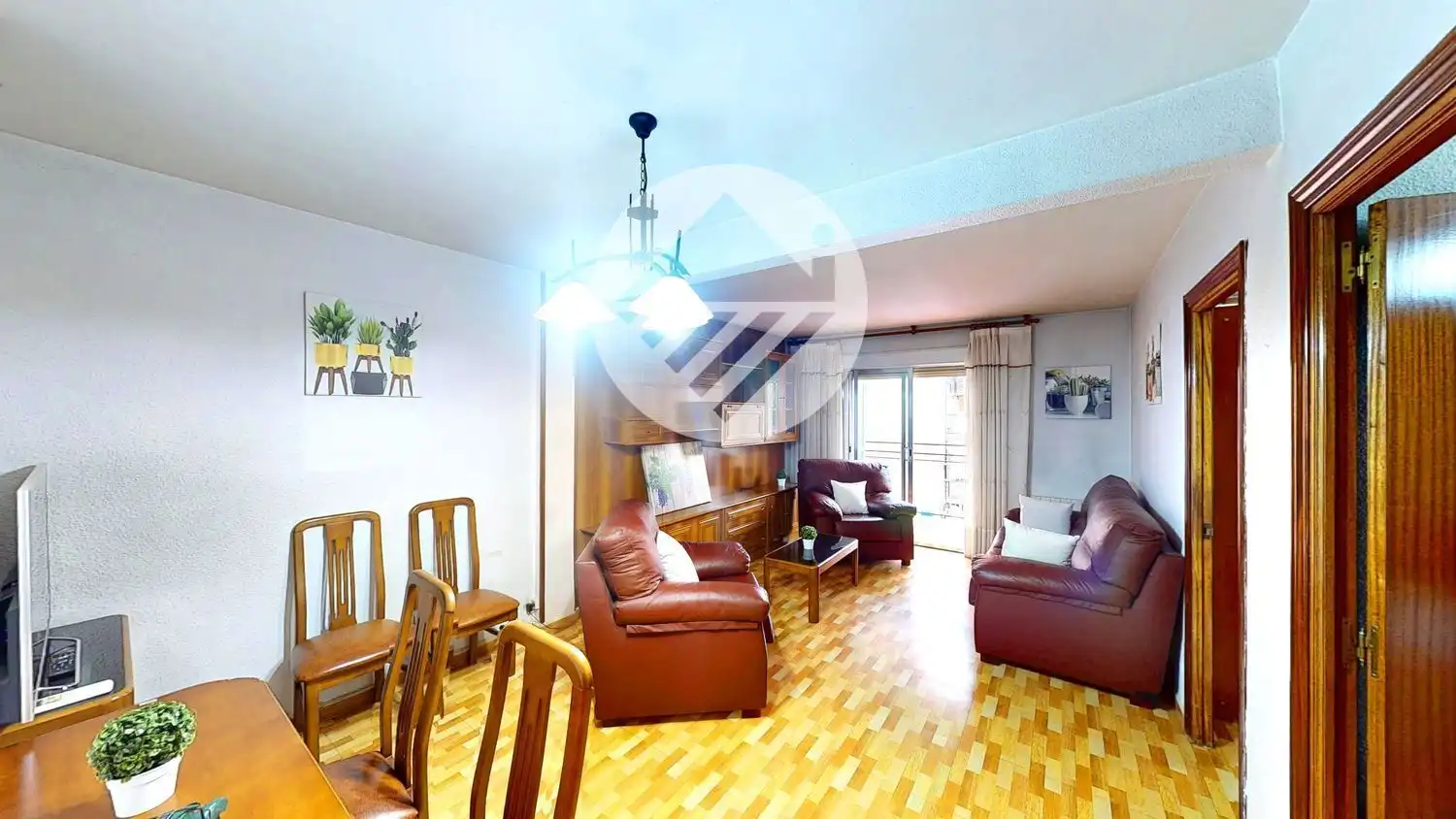 Sala d'estar de Pis en venda en Leganés amb Aire condicionat i Terrassa