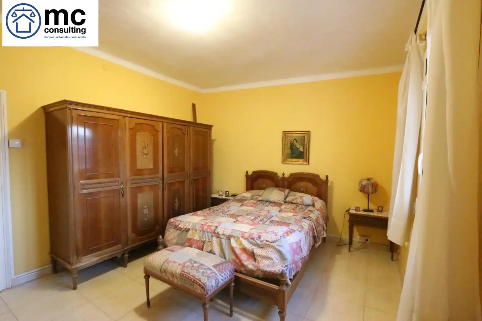 Bedroom of Flat for sale in Mataró  with Terrace and Balcony