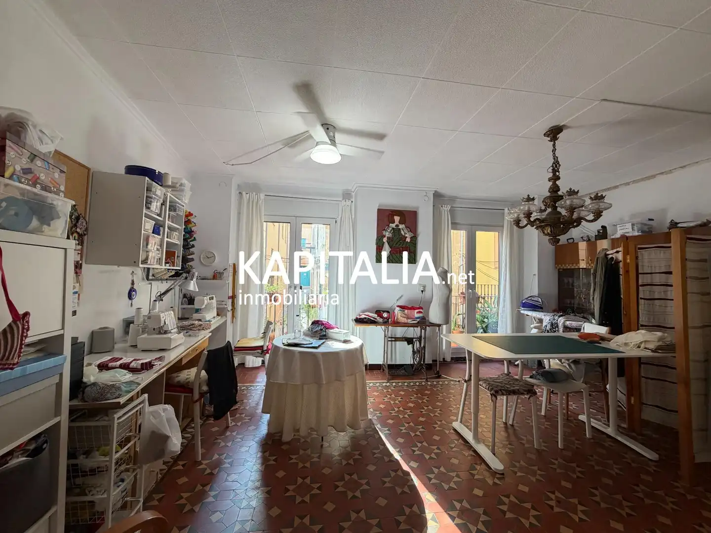 Küche von Haus oder Chalet zum Verkauf in Ontinyent mit Klimaanlage, Terrasse und Abstellraum