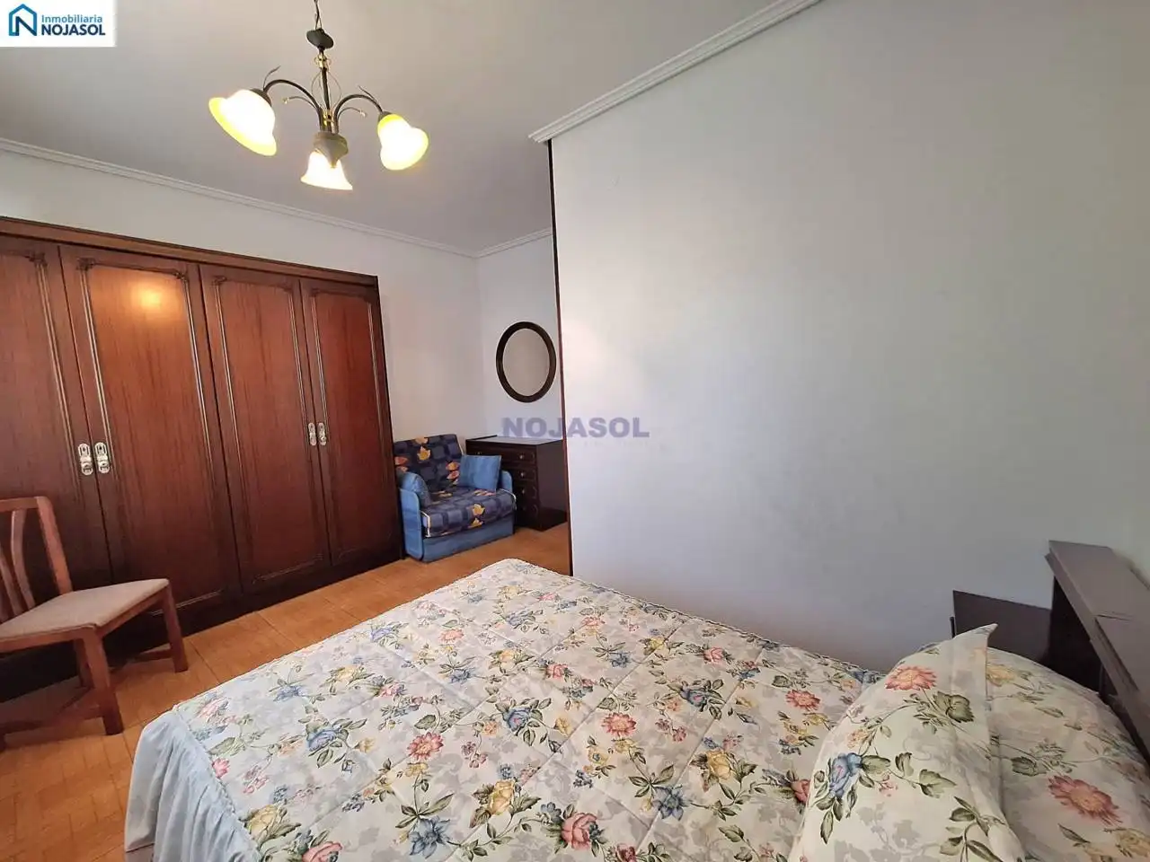 Dormitori de Casa o xalet de lloguer en Noja amb Calefacció, Jardí privat i Moblat