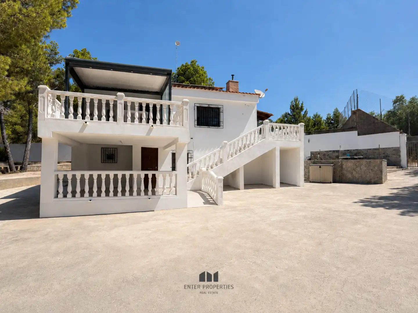 Vista exterior de Casa o chalet en venta en Olocau con Aire acondicionado, Calefacción y Terraza
